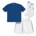 Everton Koszulka Podstawowa dzieci 2023-24 Krótki Rękaw (+ krótkie spodenki)