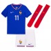 Francja Ousmane Dembele #11 Koszulka Podstawowa dzieci ME 2024 Krótki Rękaw (+ krótkie spodenki)