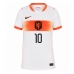Holandia Memphis Depay #10 Koszulka Wyjazdowa damskie MŚ 2026 Krótki Rękaw