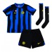 Inter Milan Lautaro Martinez #10 Koszulka Podstawowa dzieci 2023-24 Krótki Rękaw (+ krótkie spodenki)