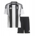 Juventus Douglas Luiz #26 Koszulka Podstawowa dzieci 2024-25 Krótki Rękaw (+ krótkie spodenki)