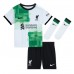 Liverpool Ibrahima Konate #5 Koszulka Wyjazdowa dzieci 2023-24 Krótki Rękaw (+ krótkie spodenki)