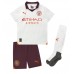 Manchester City Erling Haaland #9 Koszulka Wyjazdowa dzieci 2023-24 Krótki Rękaw (+ krótkie spodenki)