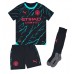 Manchester City Kevin De Bruyne #17 Koszulka Trzecia dzieci 2023-24 Krótki Rękaw (+ krótkie spodenki)