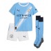 Manchester City Phil Foden #47 Koszulka Podstawowa dzieci 2025-26 Krótki Rękaw (+ krótkie spodenki)