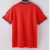 Manchester United 1984-1985 Koszulka Retro Podstawowa Krótki Rękaw