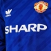 Manchester United 1986-1988 Koszulka Retro Trzecia Długi Rękaw