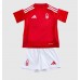 Nottingham Forest Elliot Anderson #8 Koszulka Podstawowa dzieci 2024-25 Krótki Rękaw (+ krótkie spodenki)