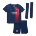 Paris Saint-Germain Achraf Hakimi #2 Koszulka Podstawowa dzieci 2023-24 Krótki Rękaw (+ krótkie spodenki)