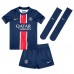 Paris Saint-Germain Fabian Ruiz #8 Koszulka Podstawowa dzieci 2024-25 Krótki Rękaw (+ krótkie spodenki)