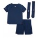 Paris Saint-Germain Koszulka Podstawowa dzieci 2023-24 Krótki Rękaw (+ krótkie spodenki)
