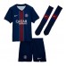 Paris Saint-Germain Lucas Beraldo #4 Koszulka Podstawowa dzieci 2025-26 Krótki Rękaw (+ krótkie spodenki)