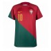 Portugal Bernardo Silva #10 Koszulka Podstawowa MŚ 2022 Krótki Rękaw