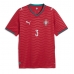 Portugalia Ruben Dias #3 Koszulka Podstawowa MŚ 2026 Krótki Rękaw