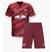 RB Leipzig Xavi Simons #10 Koszulka Wyjazdowa dzieci 2024-25 Krótki Rękaw (+ krótkie spodenki)