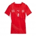 Szwajcaria Remo Freuler #8 Koszulka Podstawowa damskie MŚ 2026 Krótki Rękaw